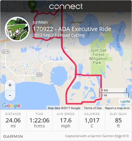 170922 - ADA Executive Ride